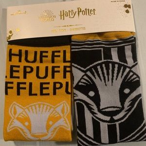 Harry Potter Hufflepuff Socks, 2 pair